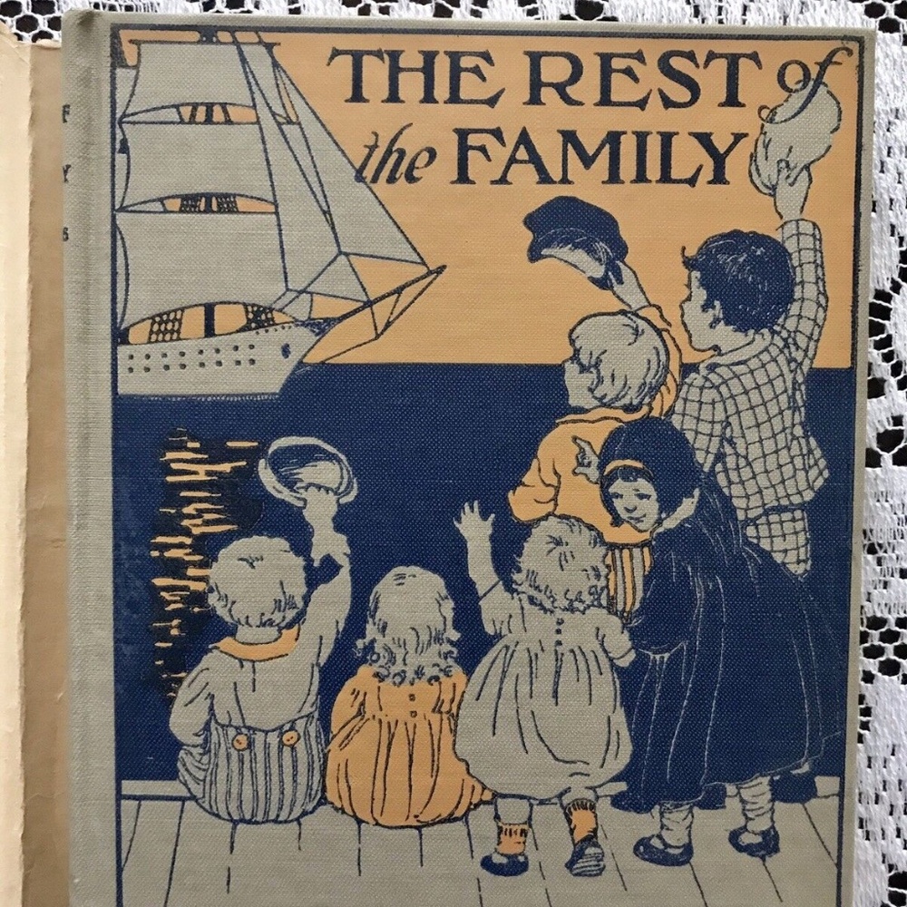 1923 Rare Book: The Rest of the Family, by Jeanette Eloise Perkins (IIlustrated)